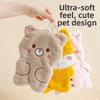 New Cartoon Animals Wipe Hand Towel Absorb Water Thickened Kitchen Cleaning Rag Coral Velvet Hanging Bathroom Hand Cloth