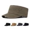 Men's Flat Cap Cotton Five-pointed Star Cap Outdoor Sports Baseball Cap