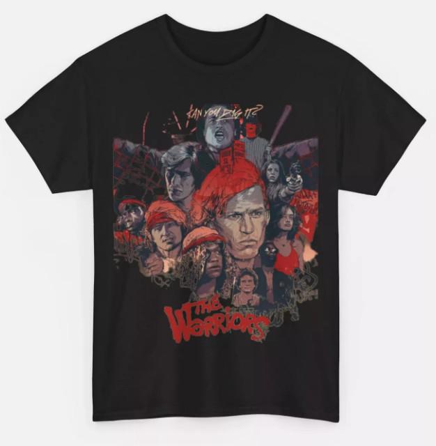 SALE The Warriors 1979 Movie T Shirt Unisex Heavy Cotton Tee
