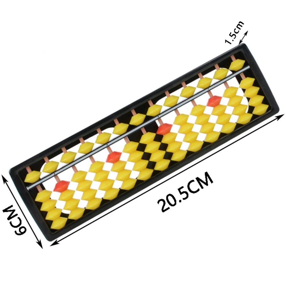Многоцветные счеты для вычислений 13 разрядов Прочные счеты для счета Дошкольные