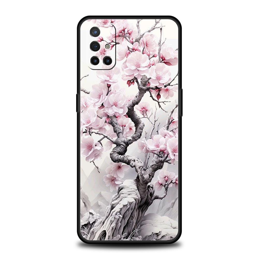 Чехол для телефона OnePlus 11 10 9 Pro 9T 12R 10R 9R 9RT 10T 8T 8 7 6T 7T Nord 2T CE 2 5G N200 N10 N100 Чехол Cherry Blossom Tree