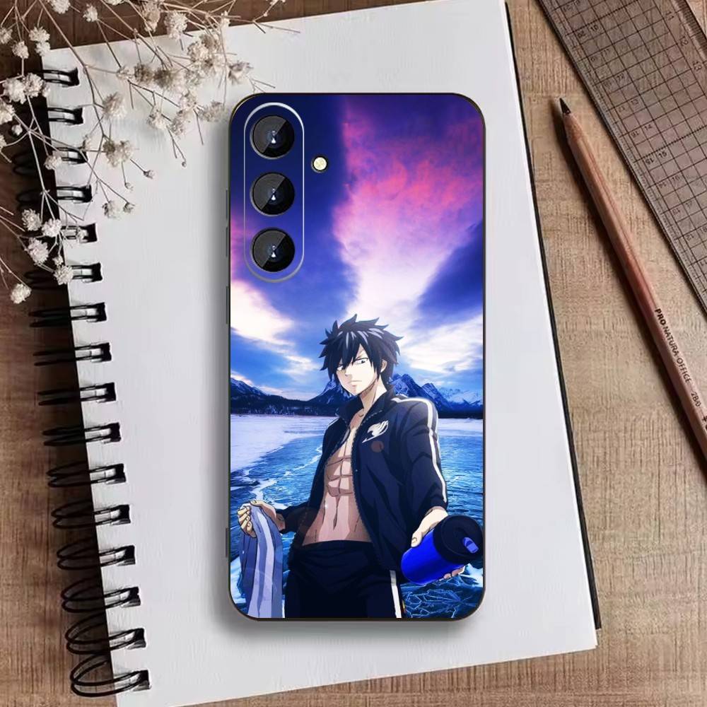 ЧЕХОЛ ДЛЯ ТЕЛЕФОНА ANIME R-FAIRY TAIL Для Samsung Galaxy A73,21,22,32,71,53,52,51,80,5G Мягкий Черный Чехол