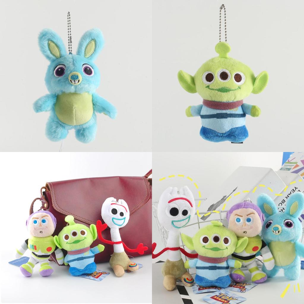 Очаровательный плюшевый брелок «История игрушек 4» с мягкими и милыми Вуди, Баззом и друзьями