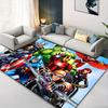 1 шт. Коврик для пола Marvel Мстители Супергерои, Нескользящий коврик, Дизайн с персонажами мультфильмов, Мягкий велюр, Декор для комнаты, Моющийся