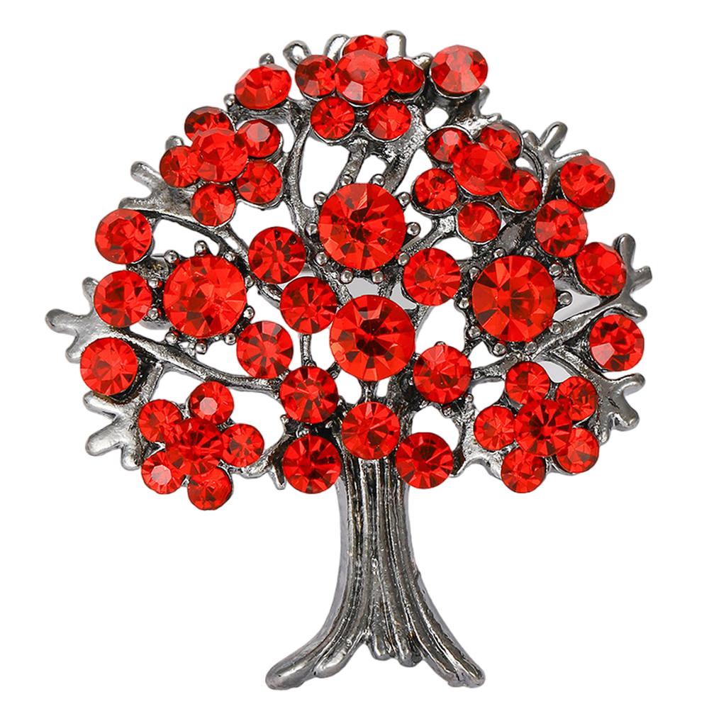Elegant Tree Of Life Brooch Pin Distinctive Tree of Life Clothing Lapel Pin Essential Fashion Brooch Accessory