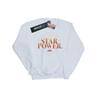 Marvel Mens Captain Marvel Star Power Sweatshirt