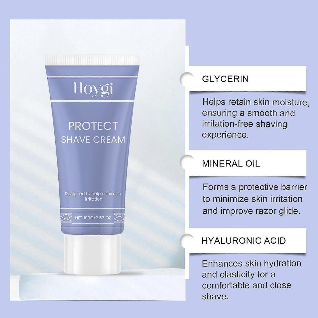 Shaving Shave Cream For Men - Formulated Safe For Sensitive Skin - Rich, Nourishing Foam Protects Against Irritation, Cuts, Razor Burns