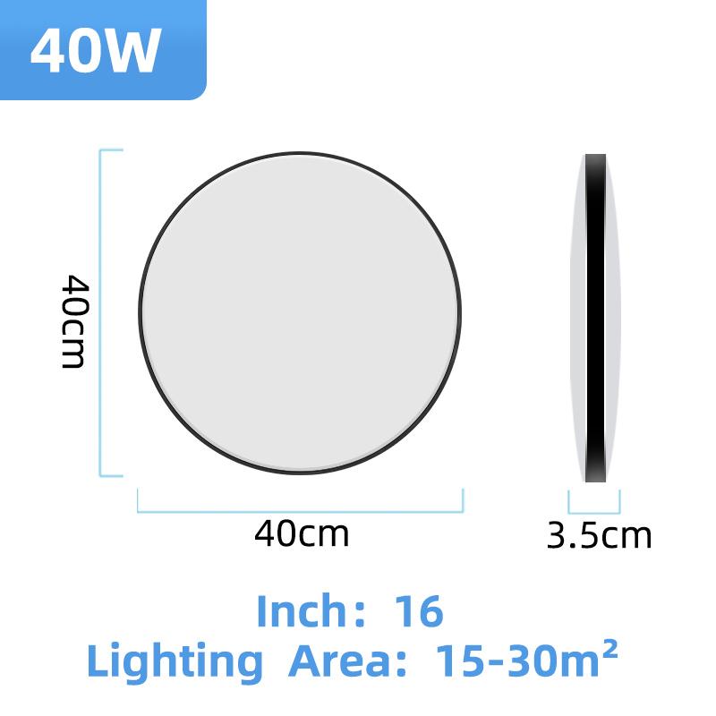 Modern Led Ceiling Lamp 220V 18W 30W Ultra Thin Ceiling Lights for Living Room Bathroom Home Lighting