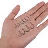 100Pcs/box High Quality Stainless Steel Carp Fishing Bait Sharpened Fish Hooks 10 Sizes Can Choose