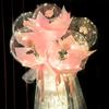 Rose Luminous Led Bouquet Balloon Valentines Mothers Day Gift Party Girlfriend
