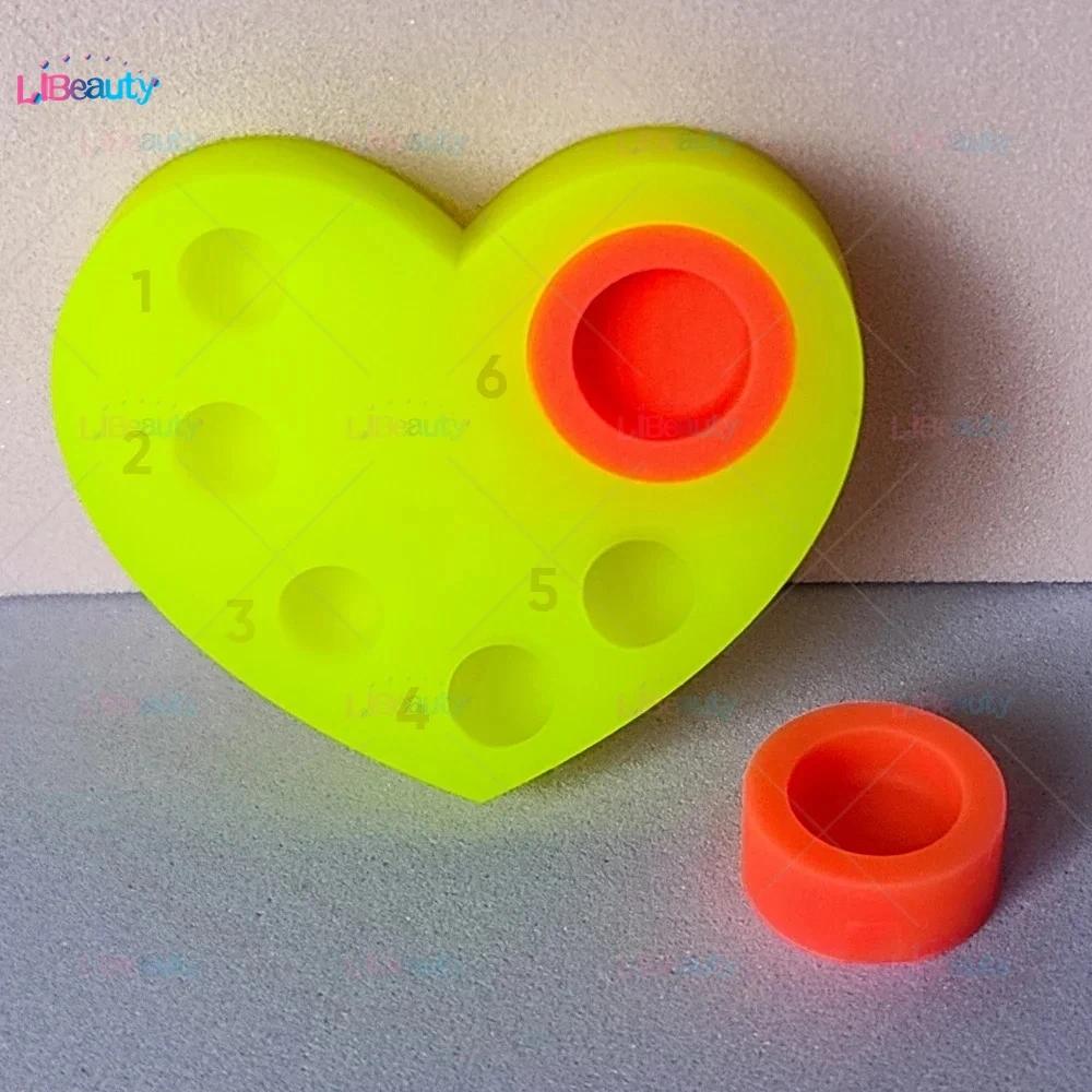 1 шт. мини-силиконовая палитра, 6 функциональных лотков для подтяжки ресниц и оттенка, ламинирование бровей, подушечки для завивки ресниц, инструменты для макияжа