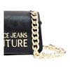 Versace Jeans Couture Letter Logo Chain Strap Crossbody Shoulder Bag Women Bags Black 74VA4BC9ZS467899