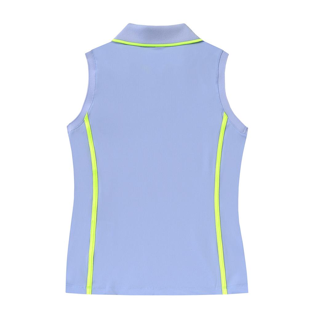 MARTINE GOLF Color Point Sleeveless Shirts_S/Blue