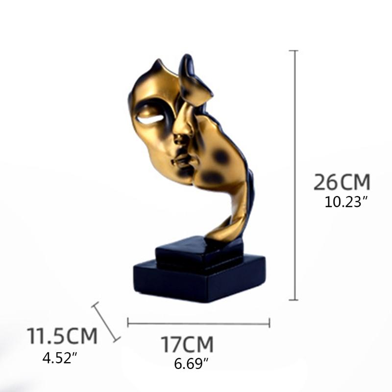 Любовник ручной работы абстрактная художественная фигурка песчаная статуэтка поделки для свадьбы X3UC