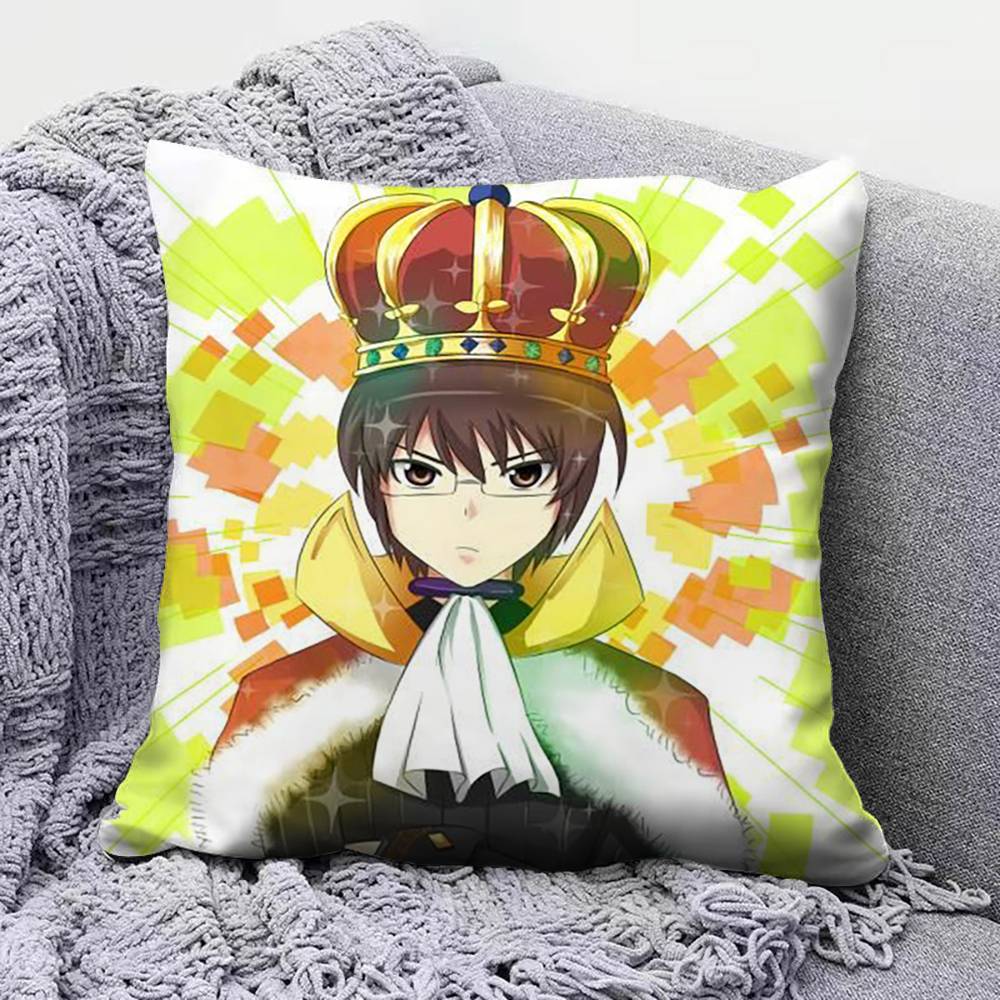 Kami Nomi Zo Shiru Sekai Keima Pillow Covers, Home Sofa Cushion Covers And Aecorative Custom