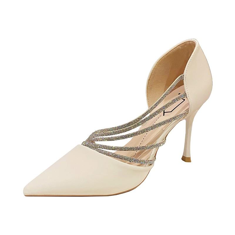 Мода 8 см женские туфли 2024 года новые осенние туфли-лодочки вечерние туфли на высоком каблуке женские с острым носком телесного цвета из кожи, черной замши, золотистого цвета, лакированной кожи с ремешками