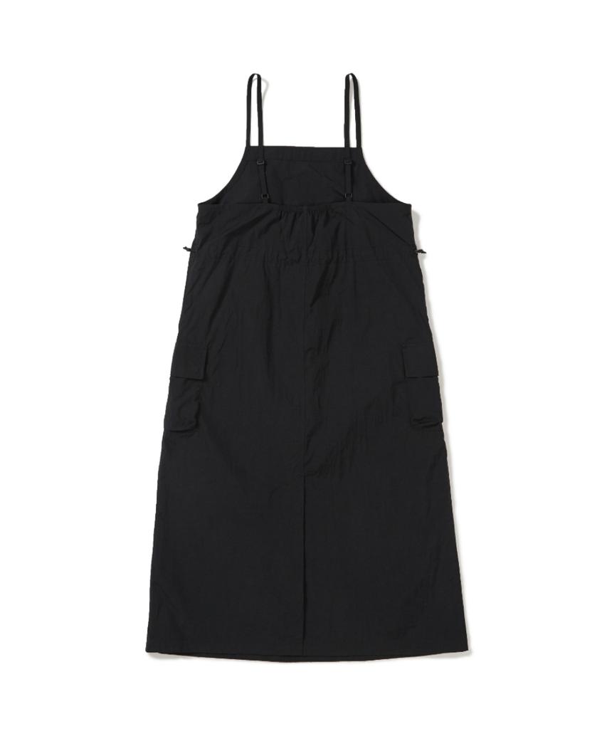 Snow Peak Apparel Taslan Sleeveless Dress (S26Mwlop51) Black