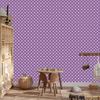 Violet and purple dots wallpaper, soft shapes 50x1000