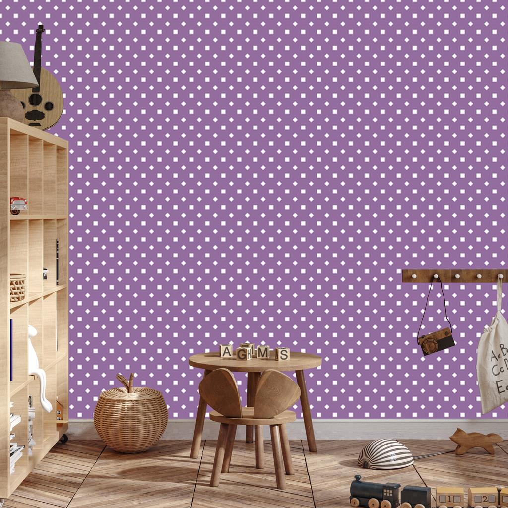 Violet and purple dots wallpaper, soft shapes 50x1000
