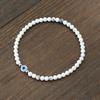 Simple Style Turkey Evil Eyes Bracelet For Men 4mm Rice Beads Braslet Natural Coconut Husk Braclet Gifts For Him Pulseria Homme