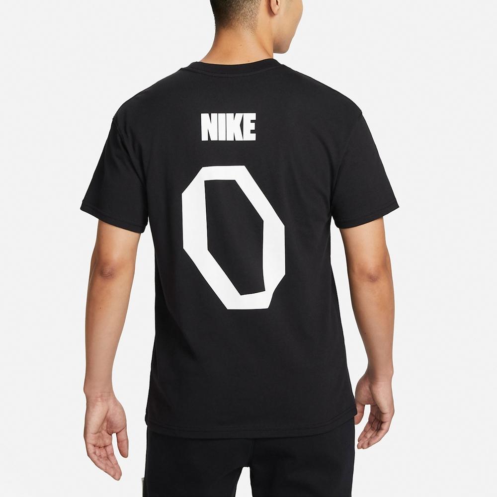 Nike Черная мужская футболка с круглым вырезом и графическим принтом FJ2307-010