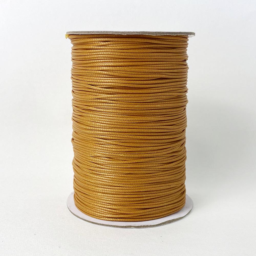 Корейская вощеная веревка 1 мм: Ювелирные изделия и подвеска Ожерелье/Плетеный браслет с ПУ кожей