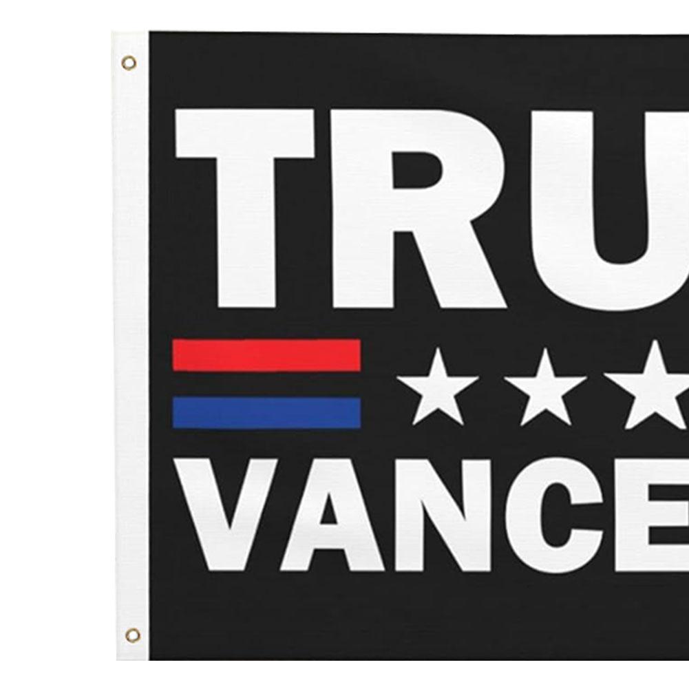 3x5 FT Donald Trump 2024 Flag Heavy Duty Trump Shooting Flag for Indoor Outdoor (E)