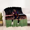 Lamine Yamal's Barcelona Celebration Moment Blanket Durable Comfort Perfect for Office Seaside Bedding Four Seasons Multipurpose Playful Design