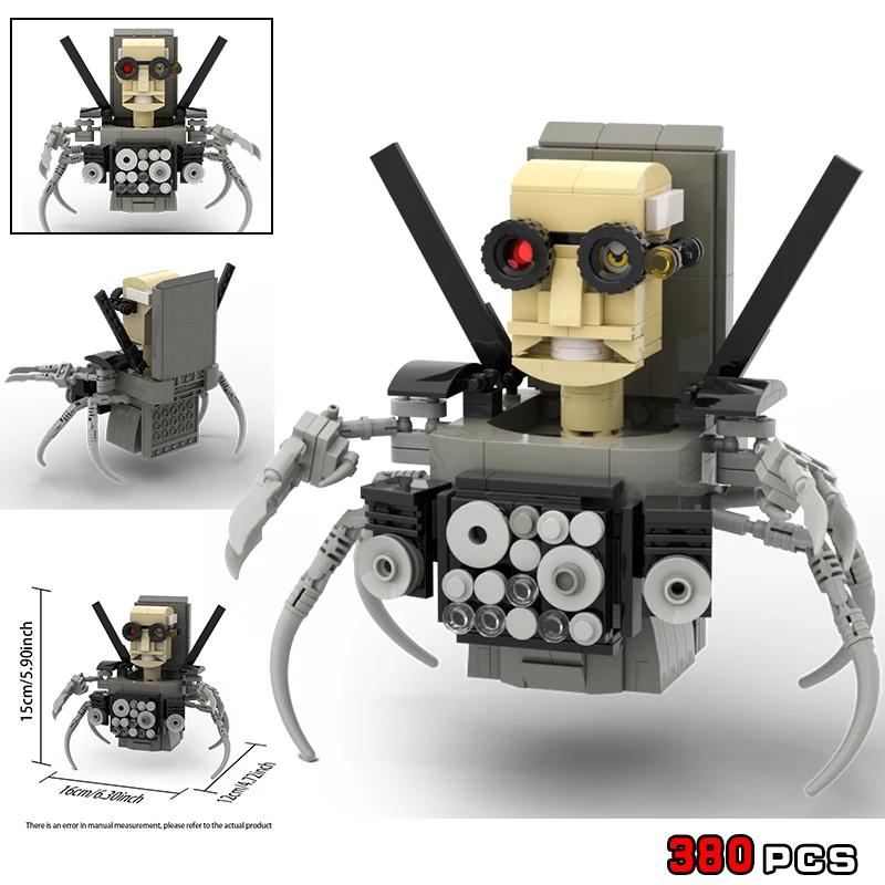 Skibidi Toilet 3.0 Titan Clockman Building Block For Kid Titan Camerman Speakeman Assembly Bricks Toys for Boys Gift Easter Toys