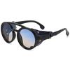 Polarized Night Vision Wind & Sandproof Retro Cycling Aviator Sunglasses for Driving, Hiking, and Climbing