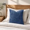 Soft Touch Pillow Cover Couch Throw Cover, Decorative Cozy Chenille Case, Rustic Pillowcase Farmhouse Fall for Living Room Bedroom Sofa Decor