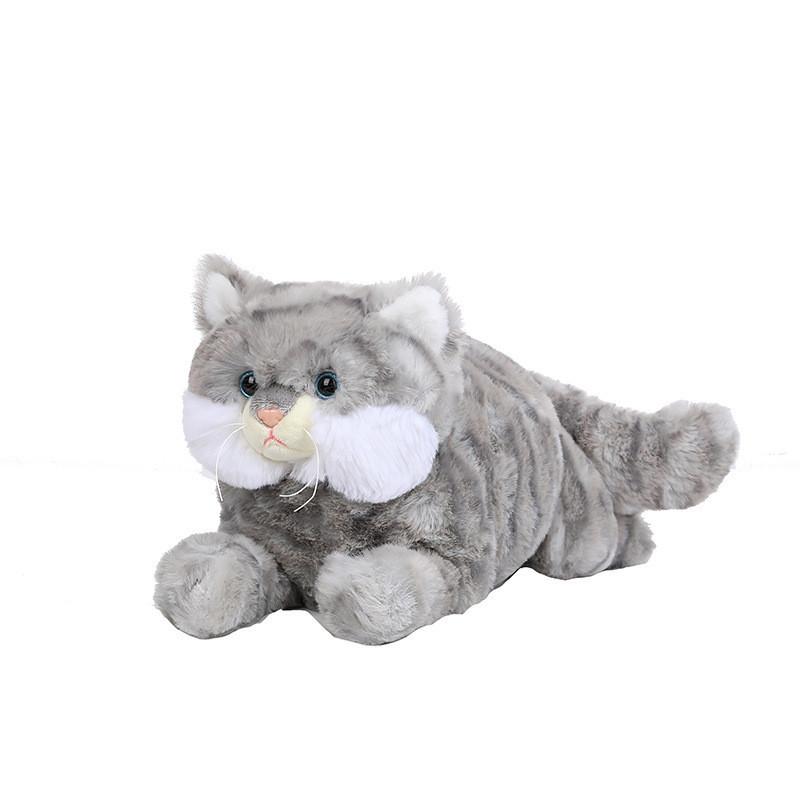 Adorable Spotted Cat Plush Toy Ultra Soft Stuffed Animal For Kids And Home Decor