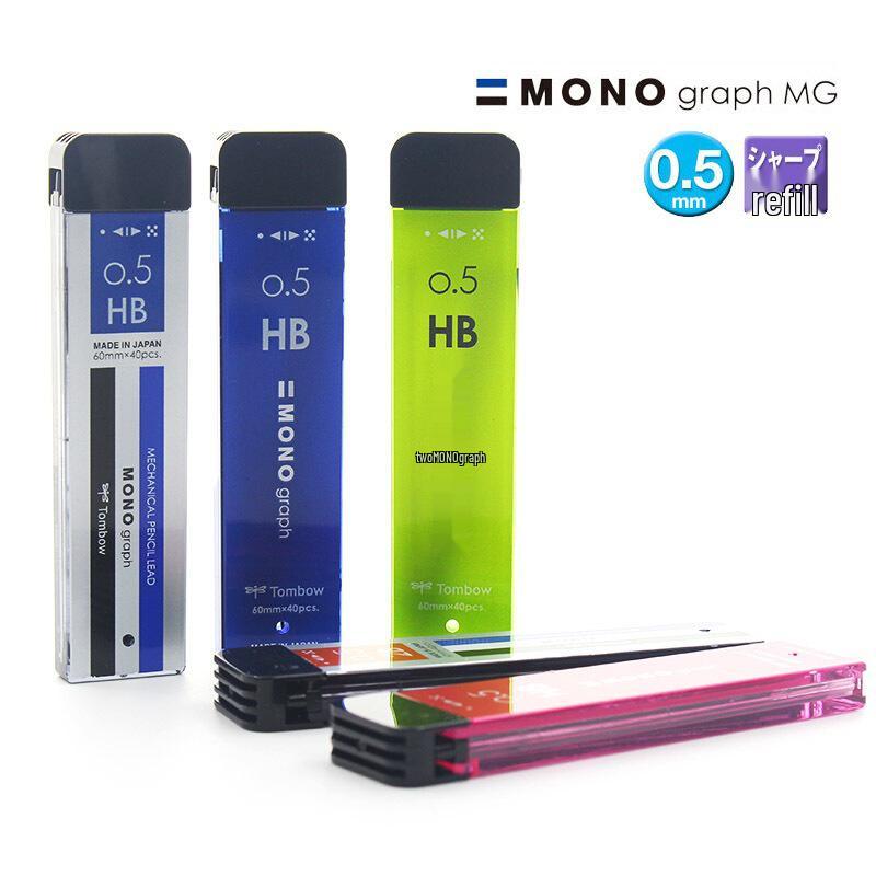 TOMBOW Стержни для механического карандаша Dragonfly 0,3/0,5 мм 2B/HB для карандашей R3/R5-MG