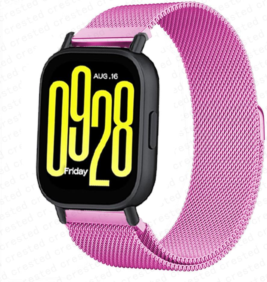 Миланский браслет для Xiaomi Redmi Watch 5 Active Металлический Браслет из Нержавеющей Стали ремешок Redmi Watch 5 Lite Магнитный Браслет