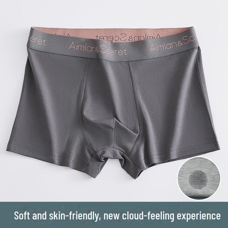 Мужские боксеры Bonas из чистого хлопка — дышащее, свободное нижнее белье для молодежи