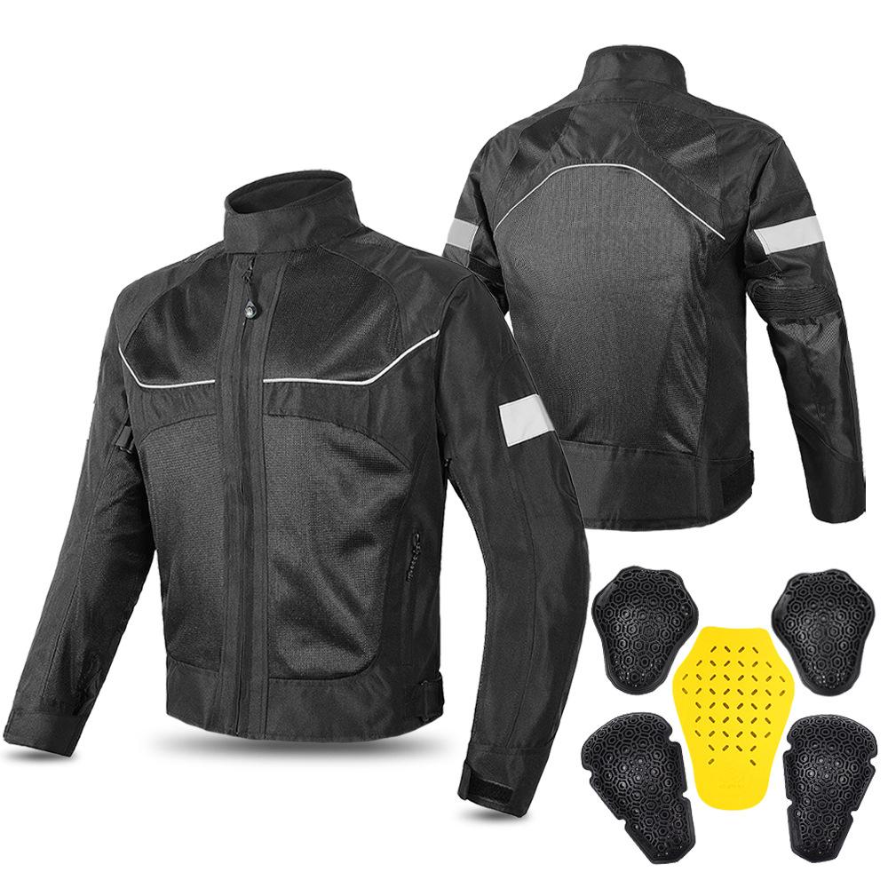 Motorbike Men's Jacket Breathable Protection Motorcycle Riding Coat Rider
