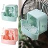Quickly Cooling Ice Cube Storage Box 4 Ice Cups Small Fans Portable Electric Fans Cooler  Summer