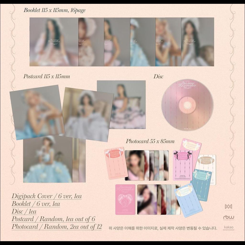 OH My Girl Dreamy Resonance Digipack версия. Альбом
