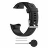 For Polar Vantage V Silicone Replacement Strap Pin Buckle Adjustable Watch Band