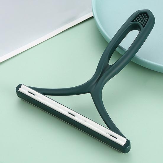 Щетка для уборки шерсти домашних животных Эргономичная ручка Нескользящая щетка для чистки дивана, ковра, сиденья автомобиля Инструмент для ухода за шерстью собак и кошек