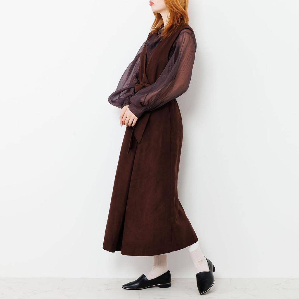 Himiko Metal Line Soft Leather Flat Pumps / 653101 Black 240