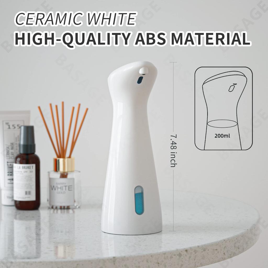 200ml Automatic Soap Dispenser with Sensor, High Quality Intelligent Handpiece, Waterproof, for Bathroom