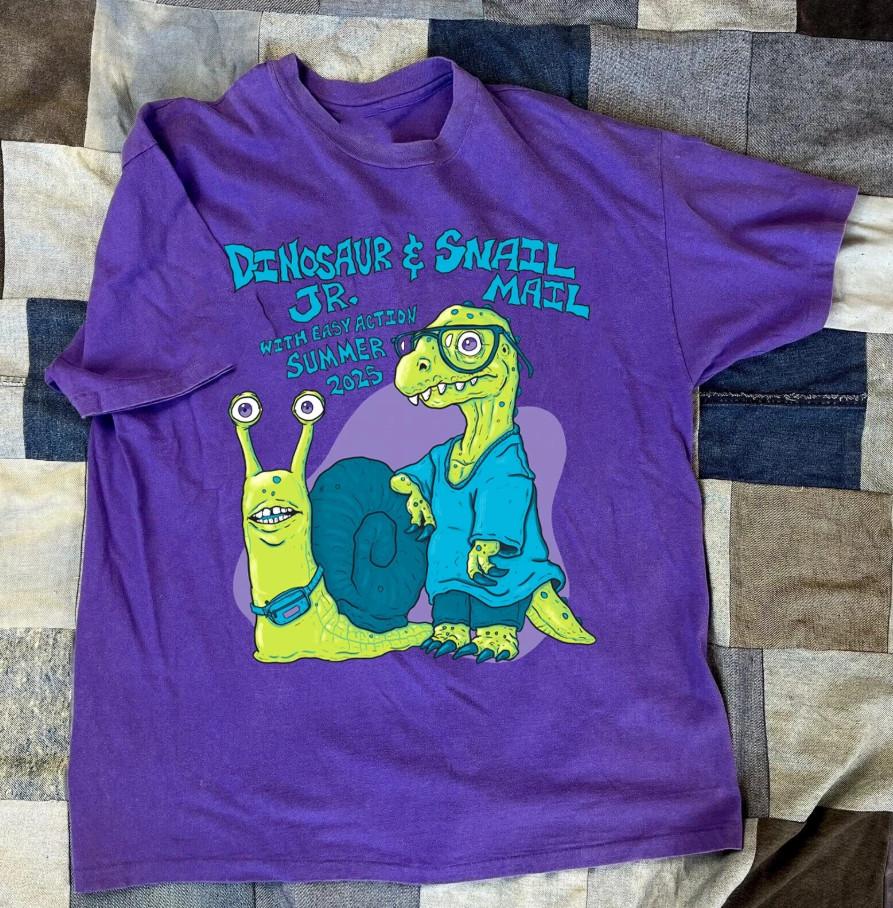 NEW Dinosaur Jr. Tour with Snail Mail 2025 Tee Cotton Shirt EG265