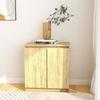 VidaXL Sideboard 60x36x65 Cm Solid Pine Wood 833097