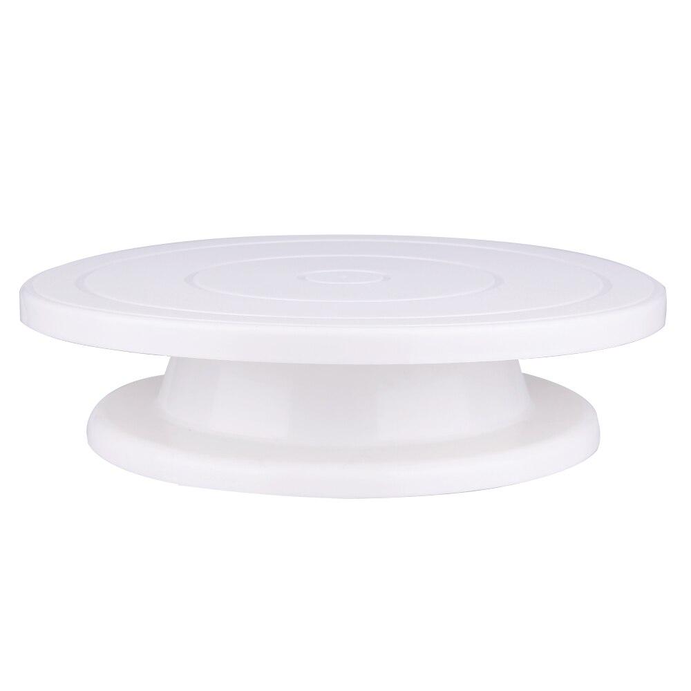 360 Revolving Cake Turntable Sugar Stand Cake Swivel Plate Platform Baking Tools Pastry Supplies Cake Stand AVE