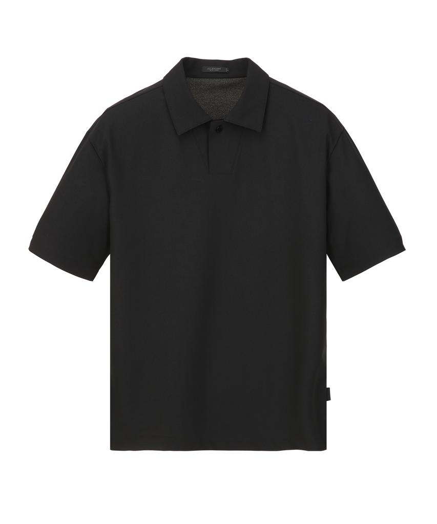 Jilseutyueoteunyuyogmaen Functional Short Sleeve Collar - Black (Jnts6B503Bk)