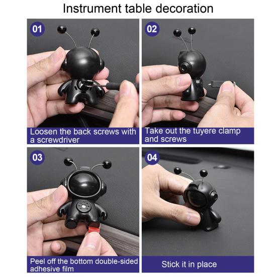 Car Air Freshener Creative Cartoon Nostalgic And Romantic Car Aroma Diffuser for Vibrant Interiors