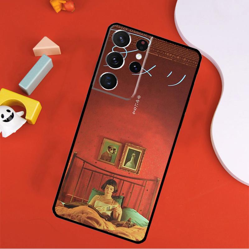 Чехол для телефона с постером к фильму «Амели» для Samsung Galaxy S25 Ultra S9 S10 S20 FE S21 S22 S23 S24 Plus S24 Ultra