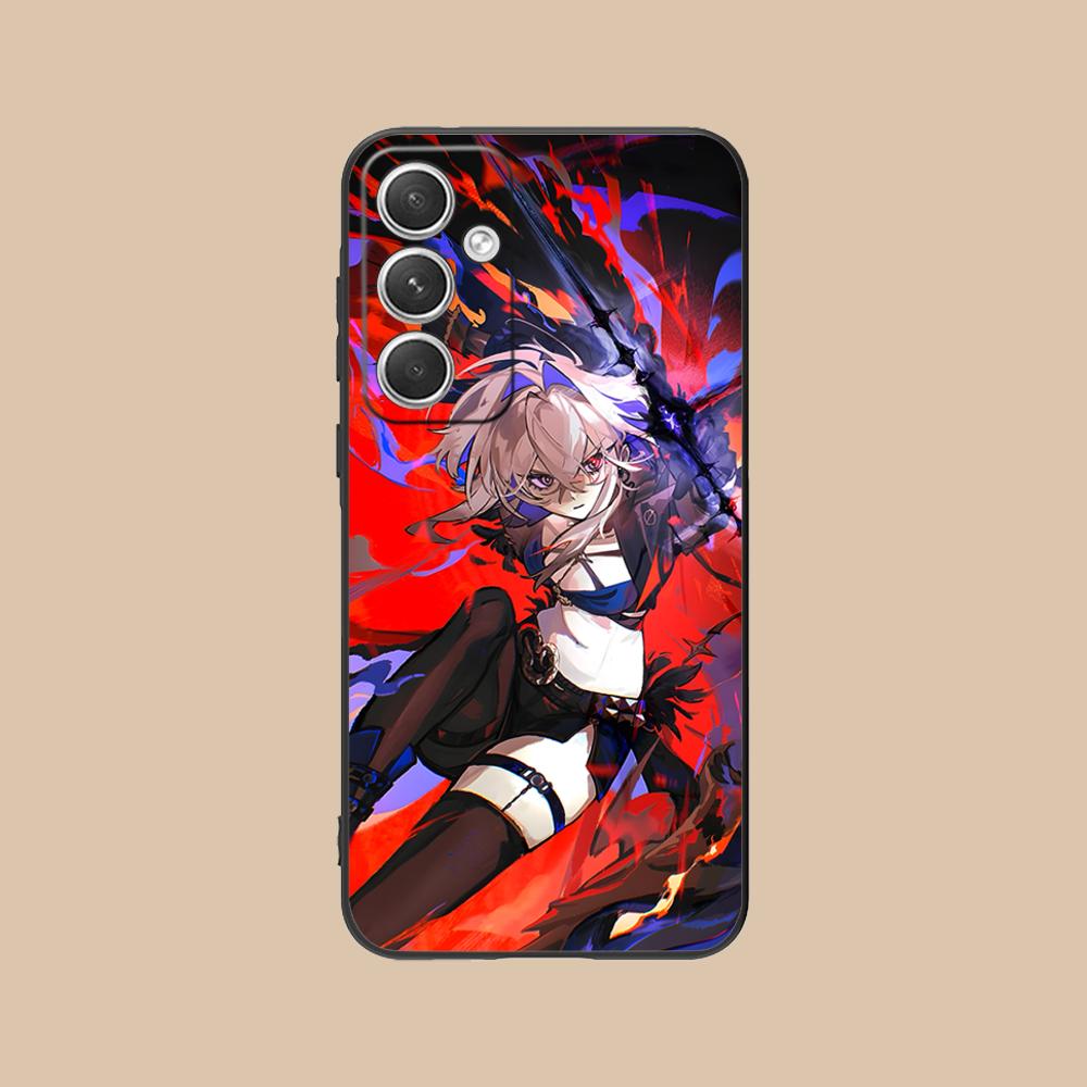 Чехол для телефона Wuthering Waves Galbrena для Samsung Galaxy S26 S25 S24 S23 S22 S21 S20 Note20 Plus FE Ultra Цветная обложка Cover