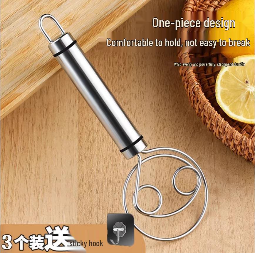 Ручной миксер для теста из нержавеющей стали с антипригарным покрытием